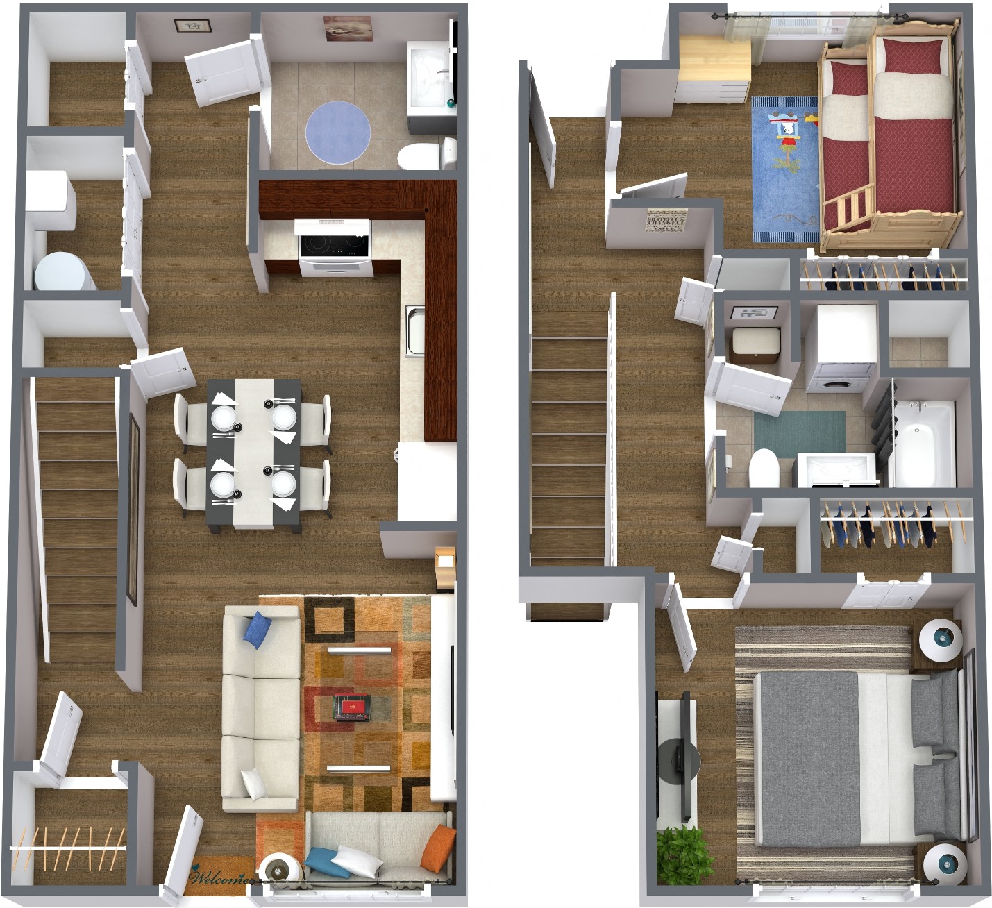 Suite A Floorplan